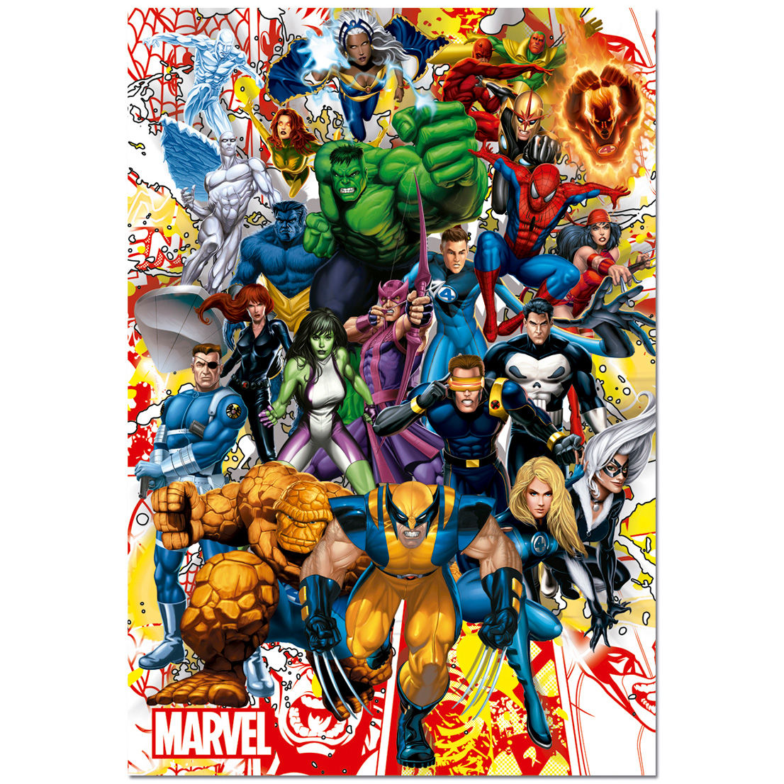 Marvel Heroes puzzle 500pcs