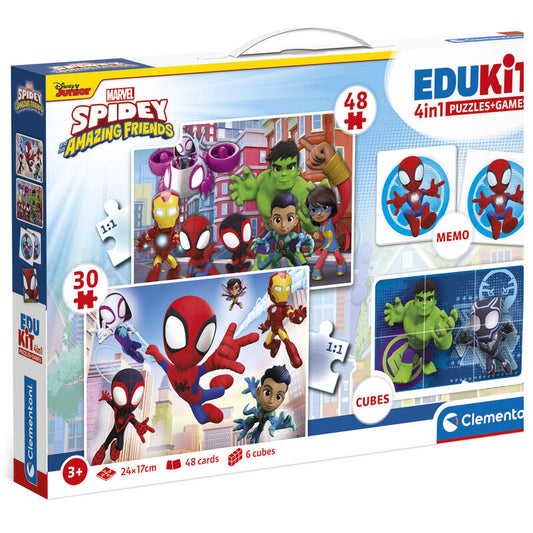 Marvel Spidey Amazing Friends Edukit 4 in 1