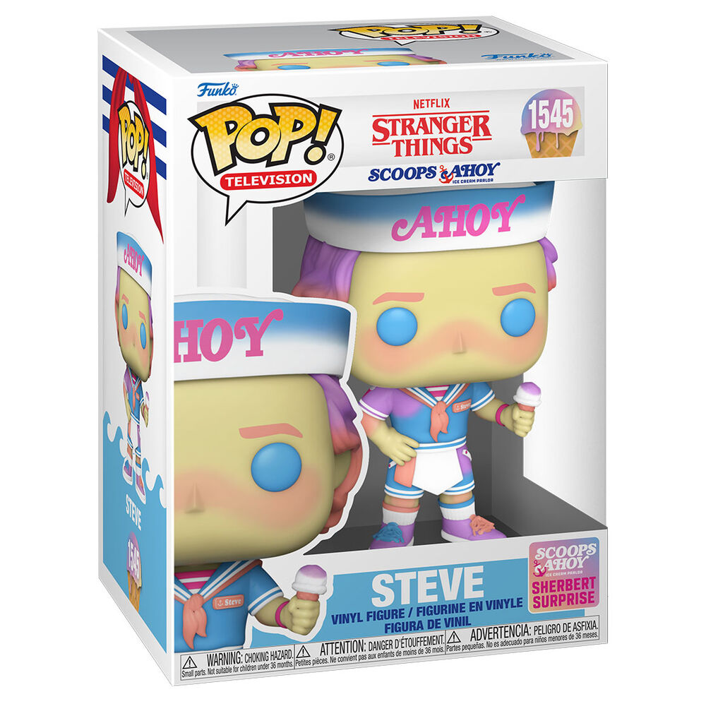 Funko POP Figur Stranger Things Scoops Ahoy Steve