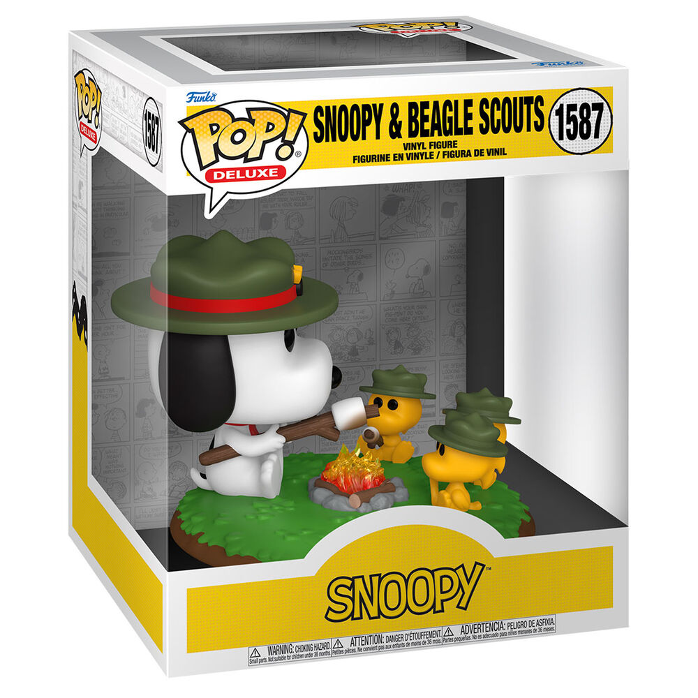 POP figure Deluxe Peanuts Snoopy & Beable Scouts