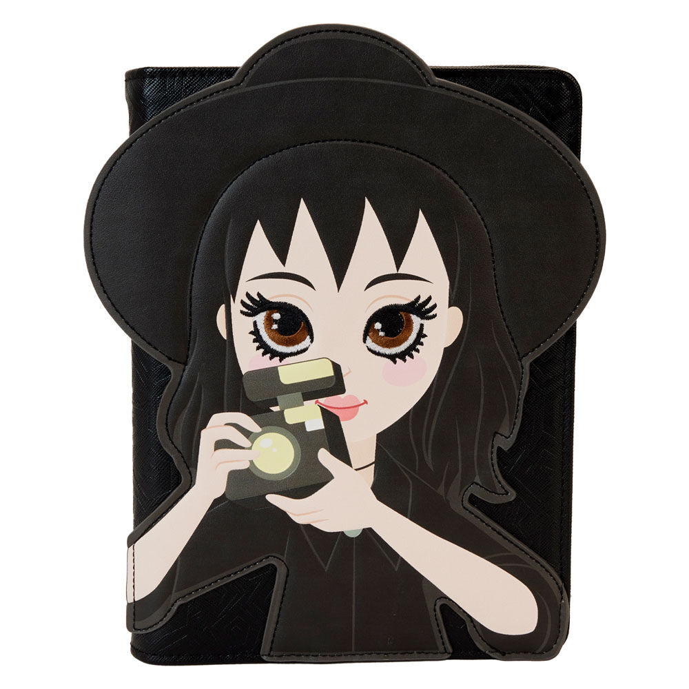 Loungelfy Beetlejuice Lydia Deetz notebook