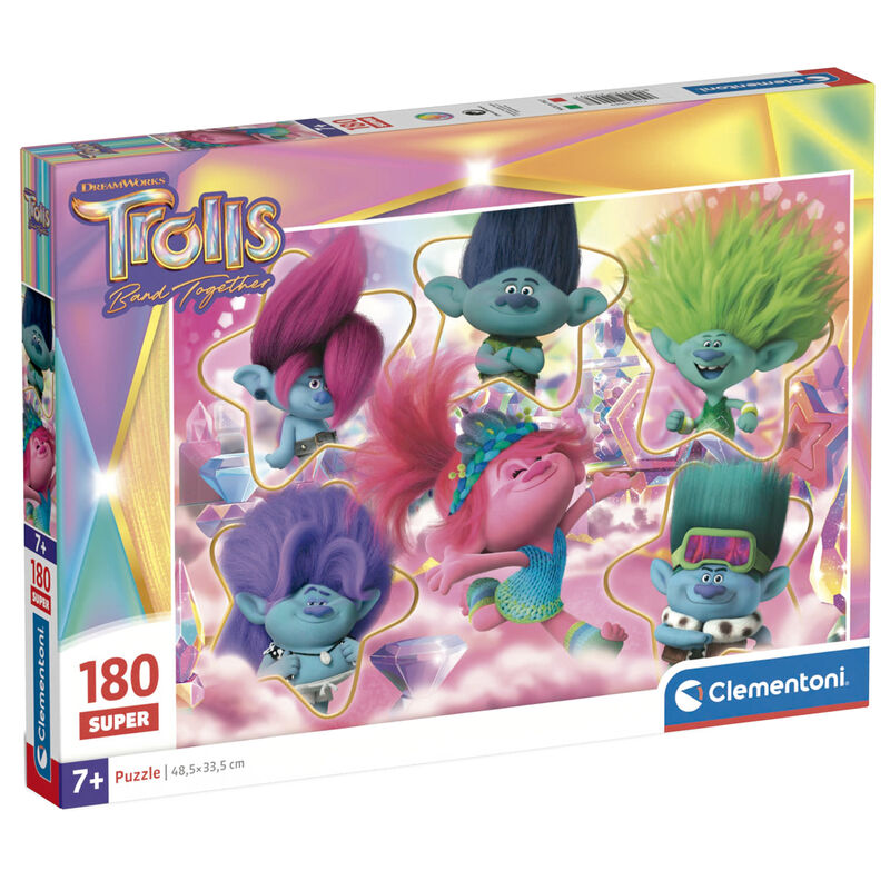 Trolls 3 super puzzle 180pcs