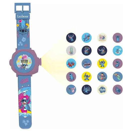 Disney Stitch digital projector clock