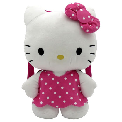 Hello Kitty pink plush backpack 35cm