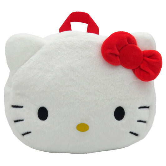 Hello Kitty face plush backpack 24cm