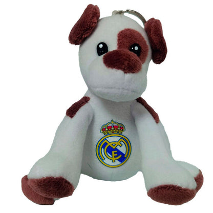 Real Madrid dog plush key ring