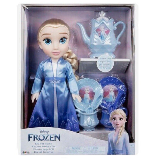 Disney Frozen Tea set Elsa doll 38cm