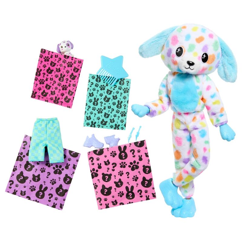 Barbie Cutie Reveal Dalmatian Dreams of colour doll