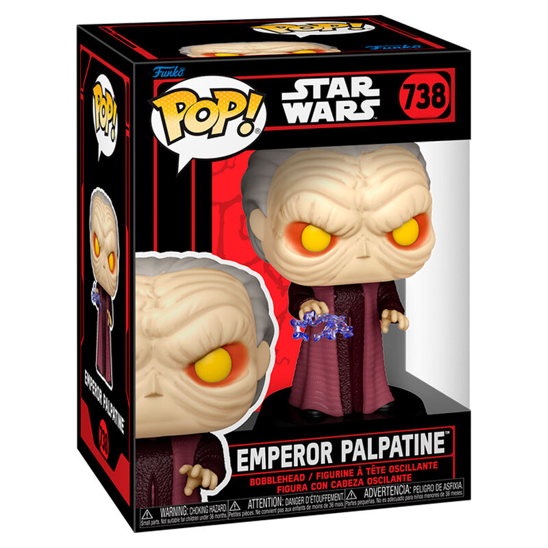 Funko POP 9cm vinyl figure in gift box.