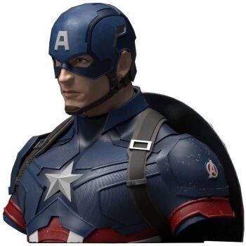 Marvel Avengers Endgame Captain America money box bust 20cm