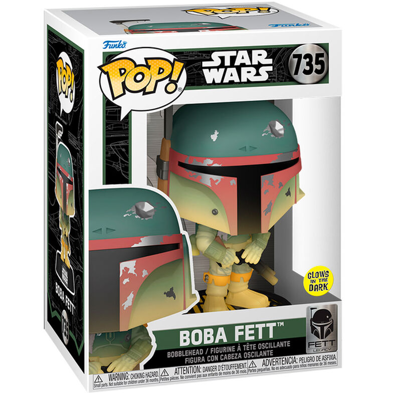 Funko POP 9cm vinyl figure in gift box.