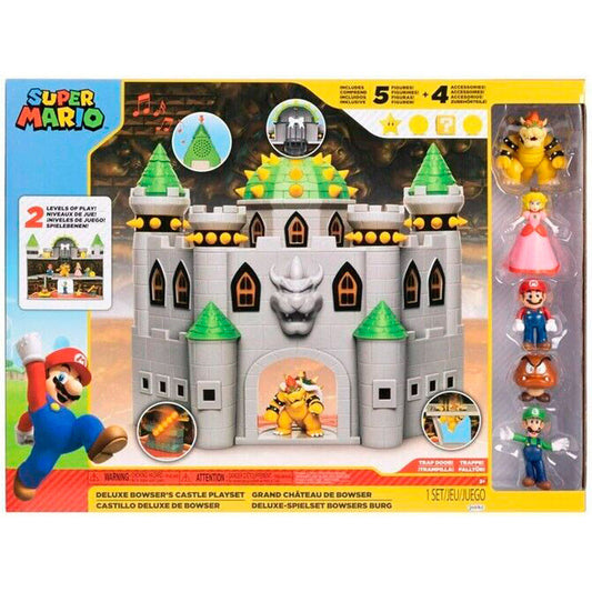 Super Mario Bros Bowser Castle playset