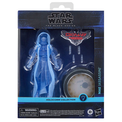 The Black Series. Size: 15cm. Press the button on the disc to illuminate the figure. Press and hold to illuminate for 30 minutes. With articulated head