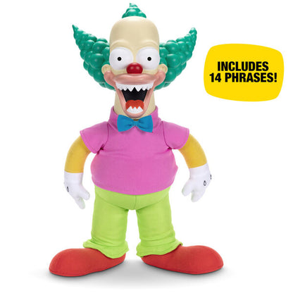 English The Simpsons Krusty The Clown Talking doll 44cm