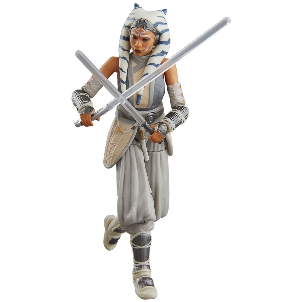 Star Wars Ahsoka Tano Figur 9,5 cm med Ljusvärd