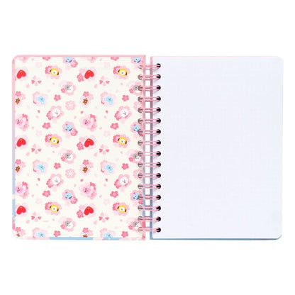 BT21 Sakura A5 notebook