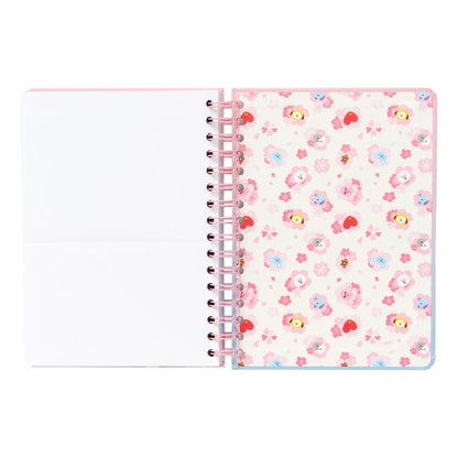 BT21 Sakura A5 notebook