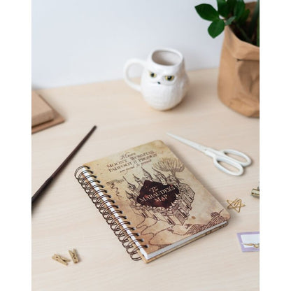 Harry Potter Marauders Map A5 notebook