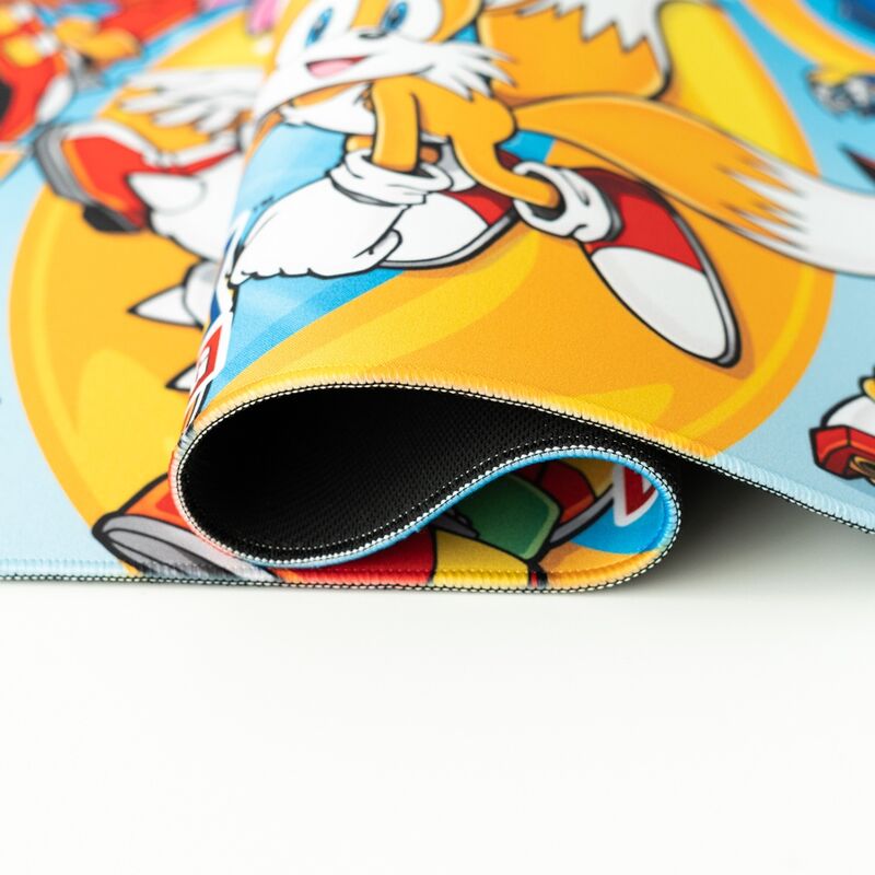 Sonic the Hedgehog gaming desk mat