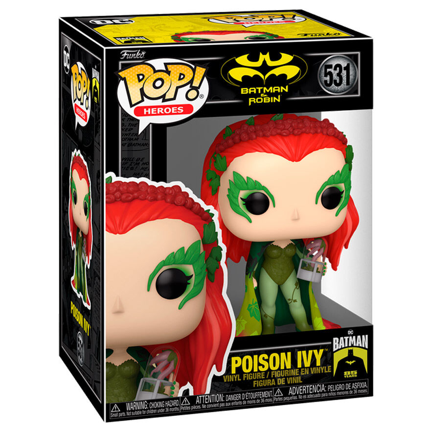 Funko POP DC Comics Batman & Robin med Poison Ivy Figur