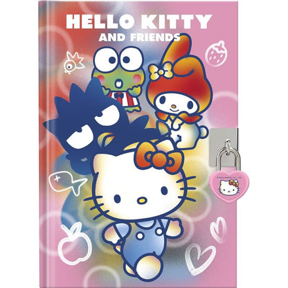 Hello Kitty Diary + magic pen + topper pen