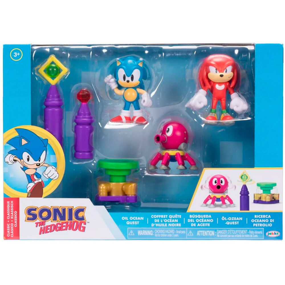 Sonic the Hedgehog Oil Ocean figure 6cm