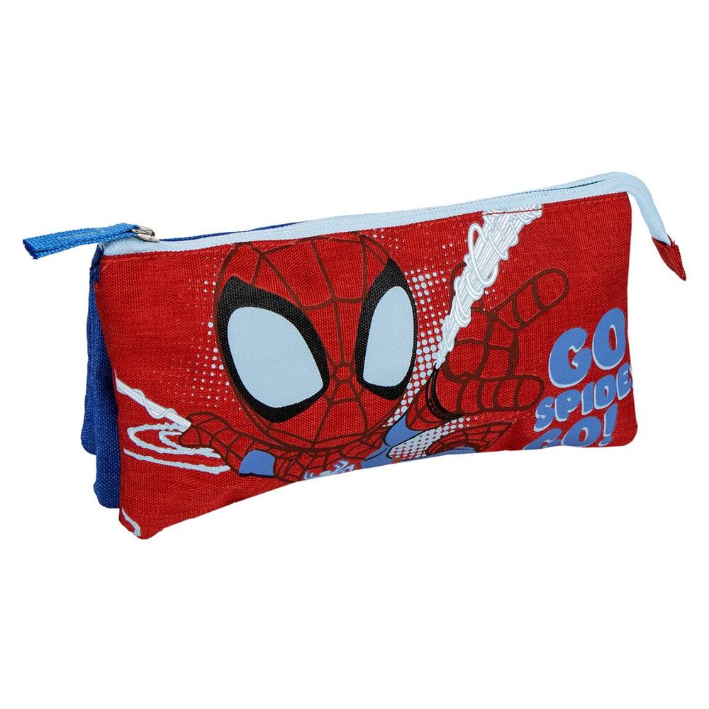 Marvel Spidey triple pencil case