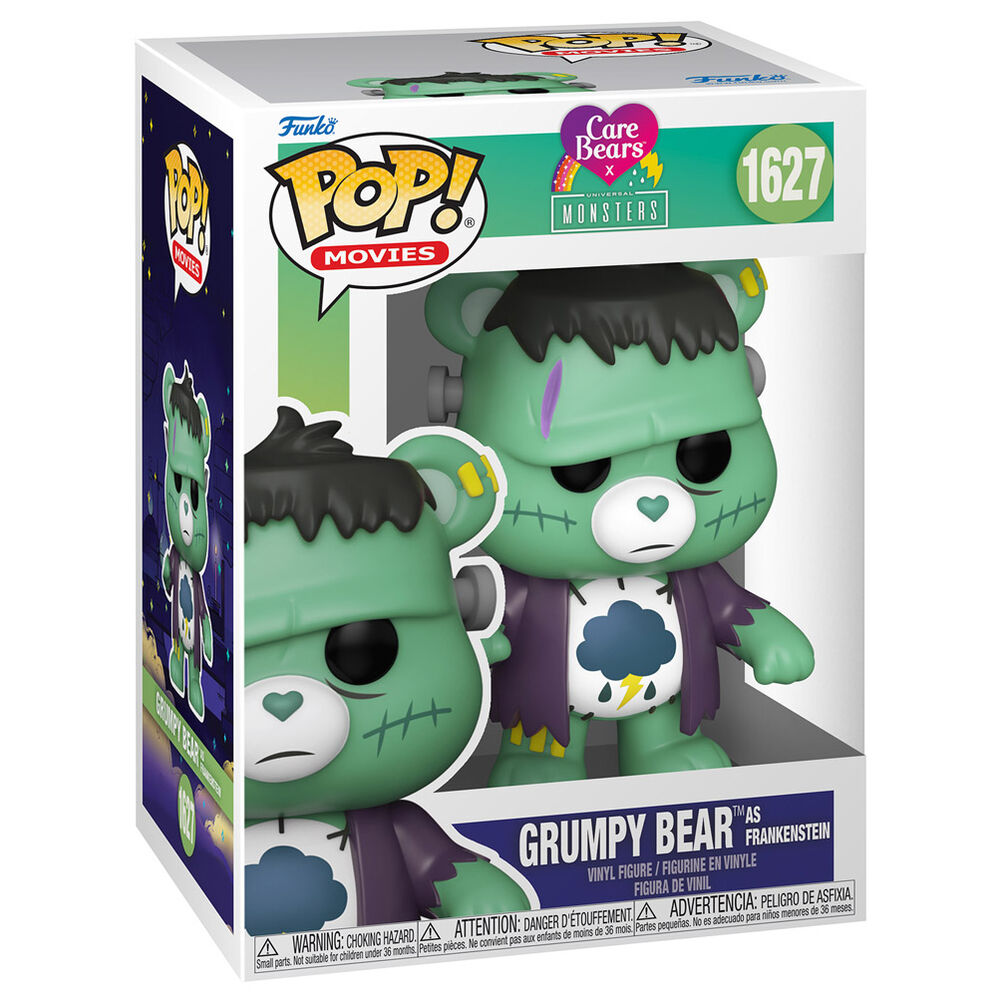 POP figure Care Bears x Monsters Grumpy Bear Frankenstein