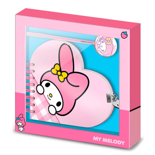 Hello Kitty My Melody diary + pen set