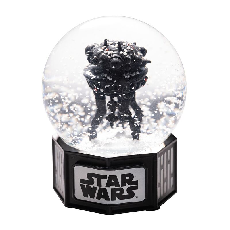 Size: 10x8cm. Star Wars snow globe with a recon droid. Made of resin with glass sphere.