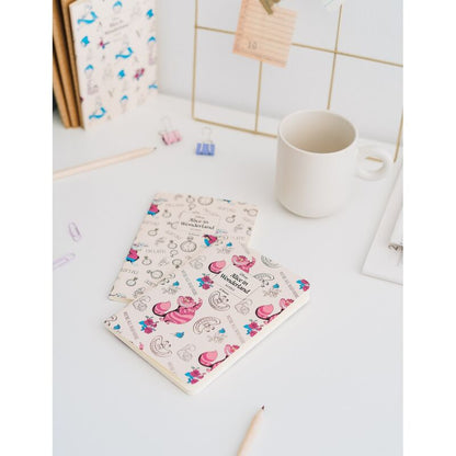 Disney Alice in Wonderland pack 3 A6 notebooks