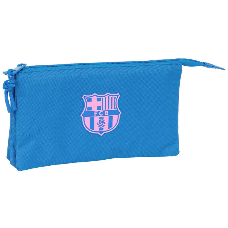 FC Barcelona triple pencil case