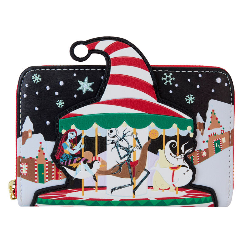 Loungefly Disney Nightmare Before Christmas Journey to Christmas Town wallet