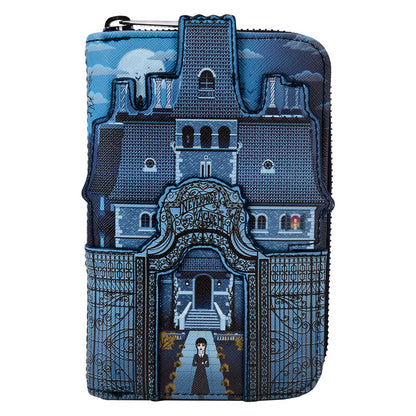 Loungefly Wednesday Nevermore Academy wallet