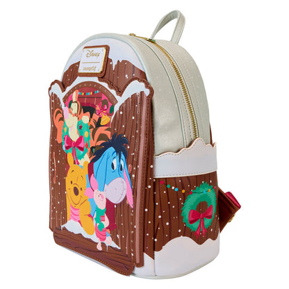 Loungefly Disney Winnie the Pooh Holiday Friends backpack