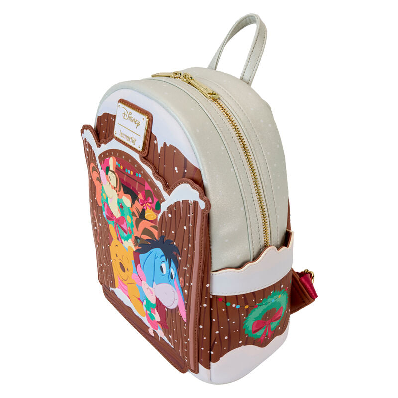 Loungefly Disney Winnie the Pooh Holiday Friends backpack