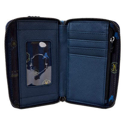 Loungefly Wednesday Nevermore Academy wallet