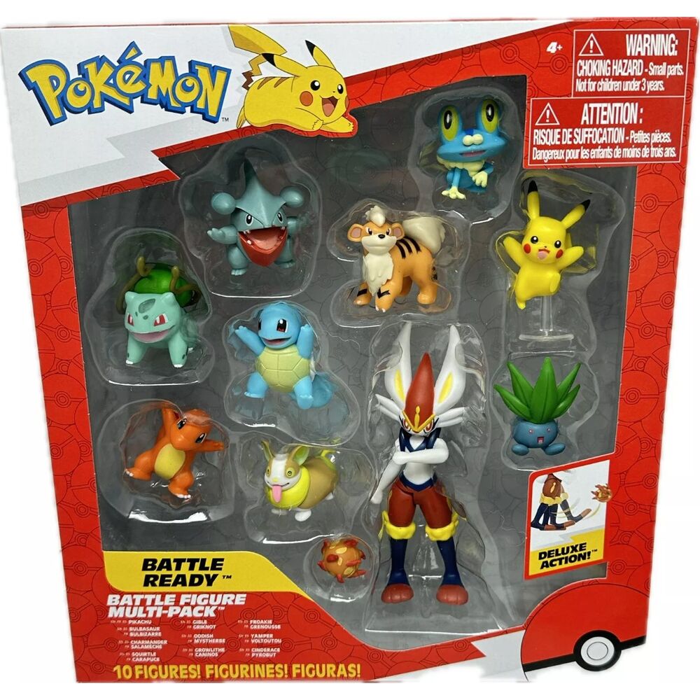 Pokemon Battle Ready pack 10 figures