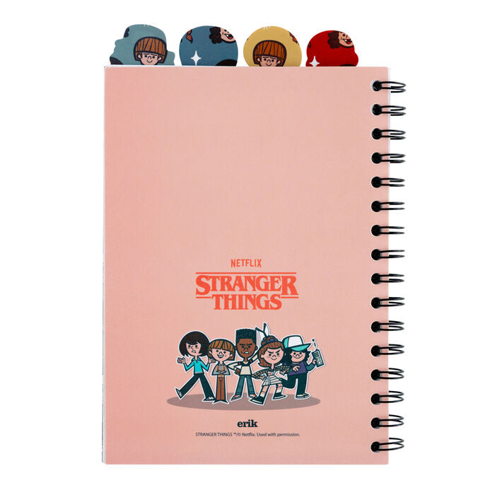 Stranger Things A5 notebook