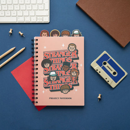 Stranger Things A5 notebook