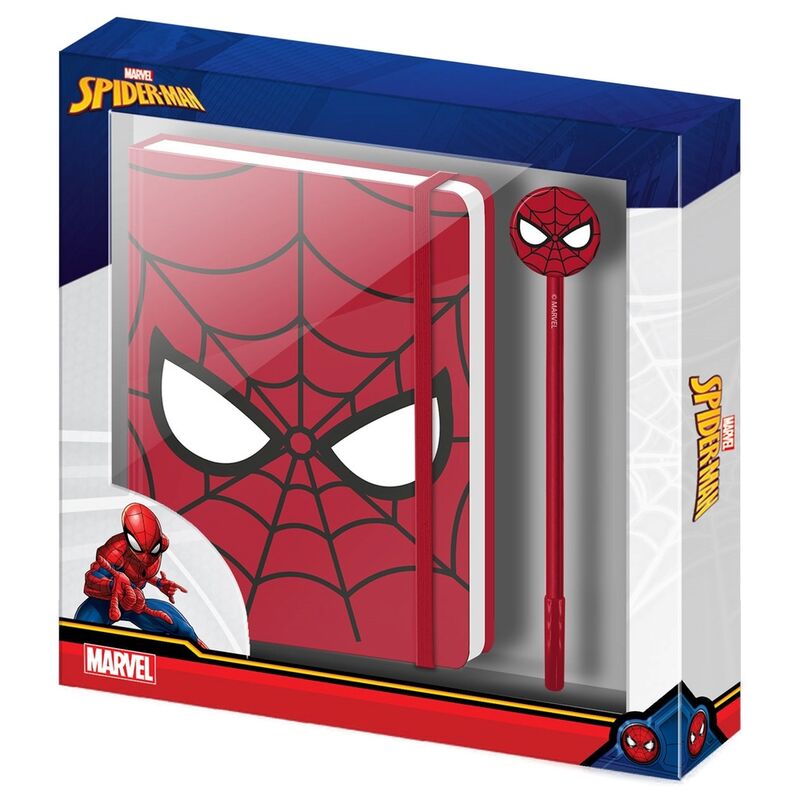 Marvel Spiderman diary + pen set