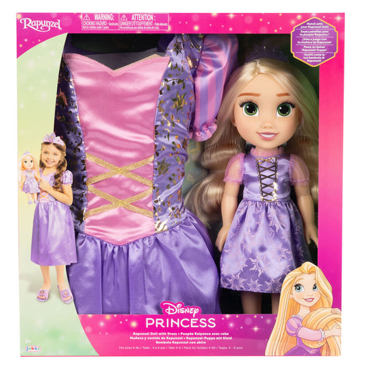 Disney Rapunzel doll + costume 38cm