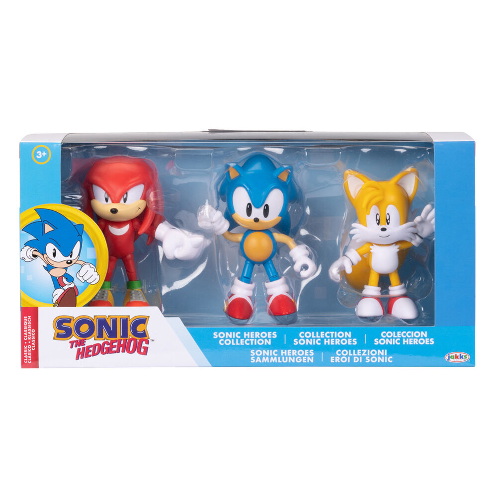 Sonic the Hedgehog Classic pack 3 figures 10cm