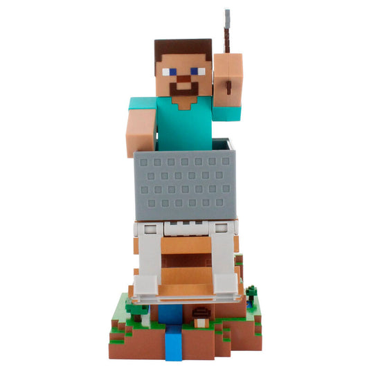 Minecraft Steve clamping bracket Cable guy 20cm