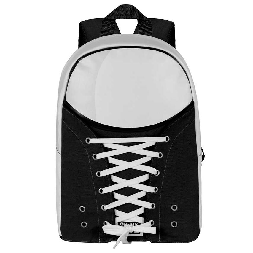 Oh My Pop! Sneakers Black backpack 43cm