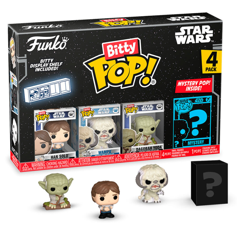 Bitty POP Star Wars Han Solo - Blister 4 Figures