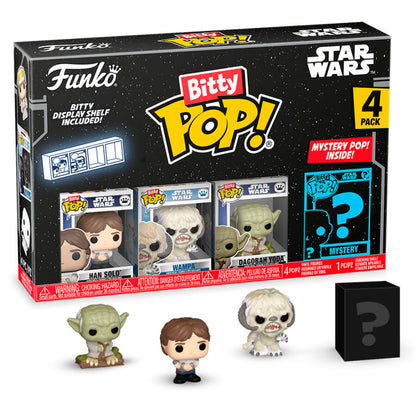 Bitty POP Star Wars Han Solo - Blister 4 Figures