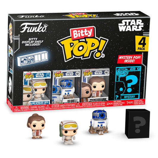 Bitty POP Star Wars Luke Skywalker 4-pack