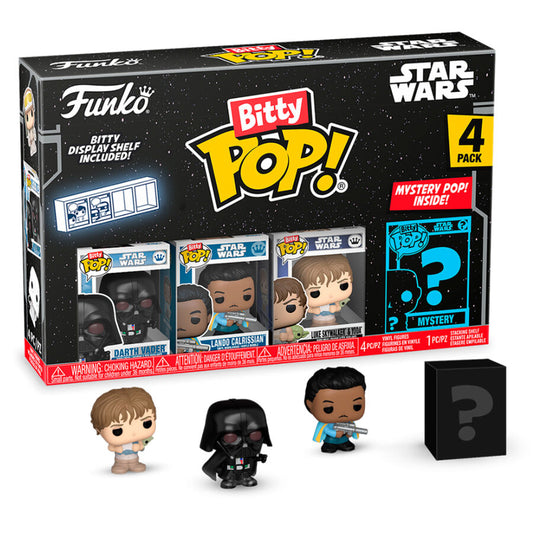 Bitty POP Star Wars Darth Vader 4-Pack