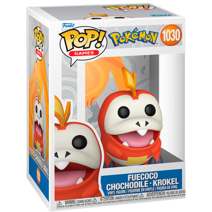 Funko POP Pokémon Fuecoco Chochodile Krokel Figur